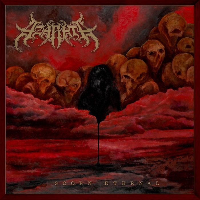 La portada de «Scorn Eternal» d'Azarath, obra de Marta Promińska
