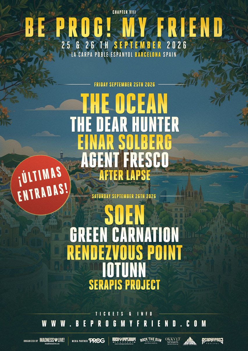 Cartell del Be Prog! My Friend 2026