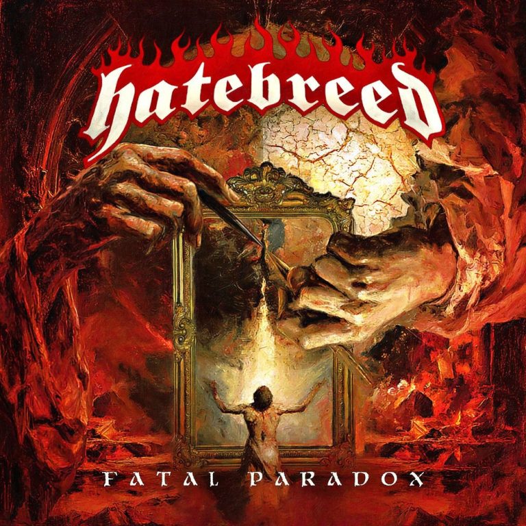 La portada de «Fatal Paradox», de Hatebreed, al catàleg de BLKIIBLK