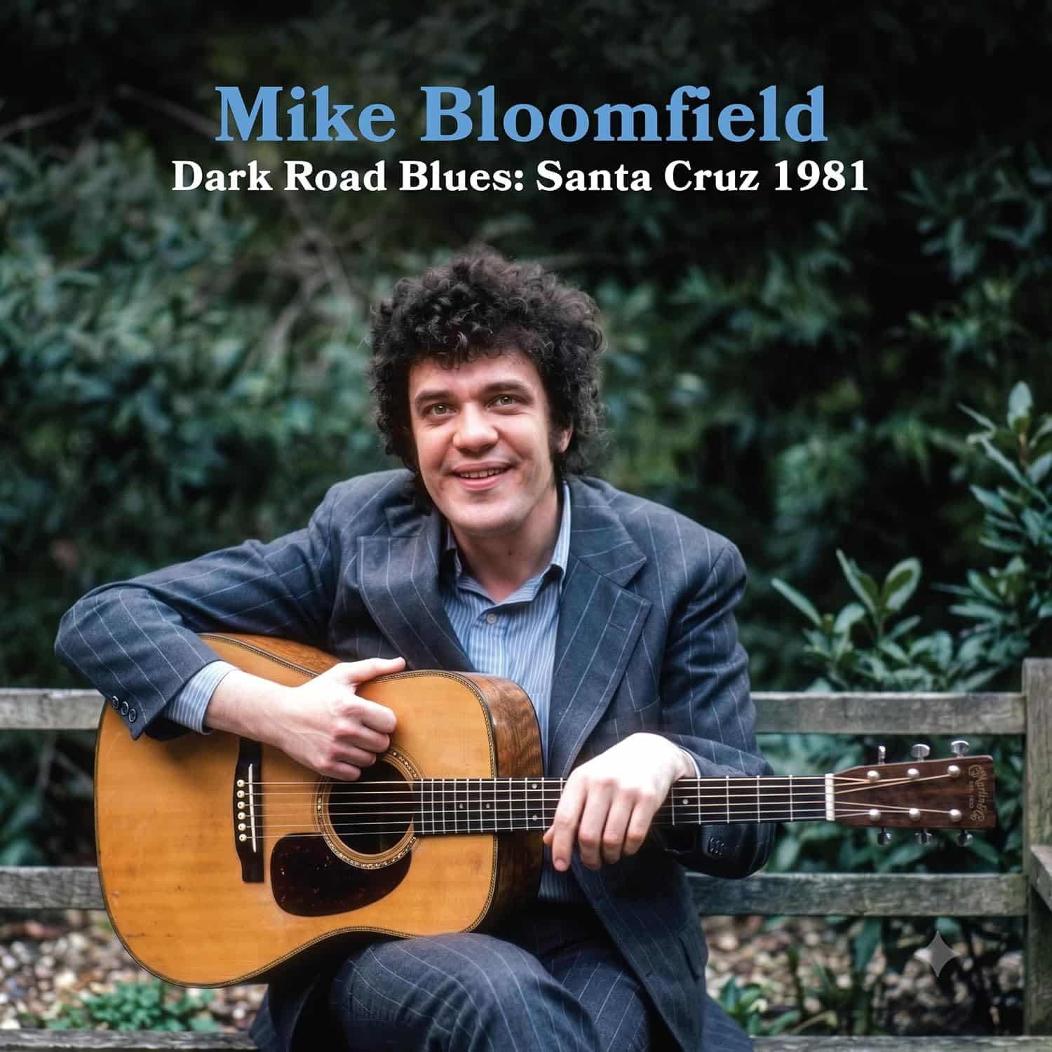 La portada de «Dark Road Blues: Santa Cruz 1981» de Mike Bloomfield