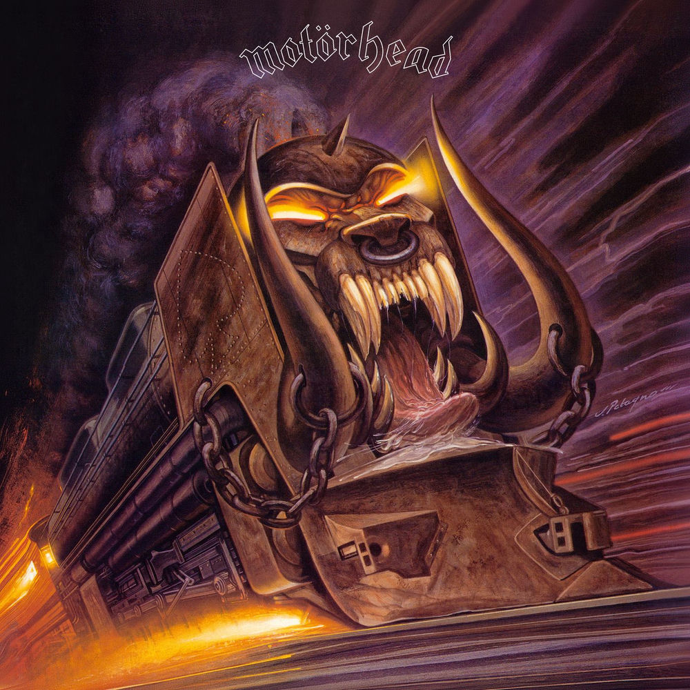 Motörhead - Orgasmatron, portada de Joe Petagno (1986)