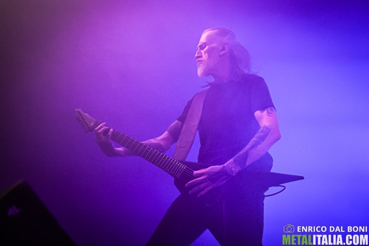 Paradise Lost en directe, en una imatge de l'octubre del 2025