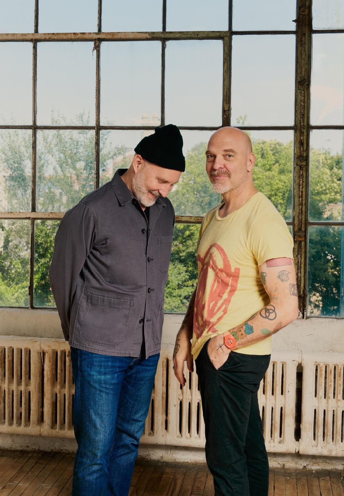 Reid Anderson i Dave King, de The Bad Plus, fotografiats per Evelyn Freja
