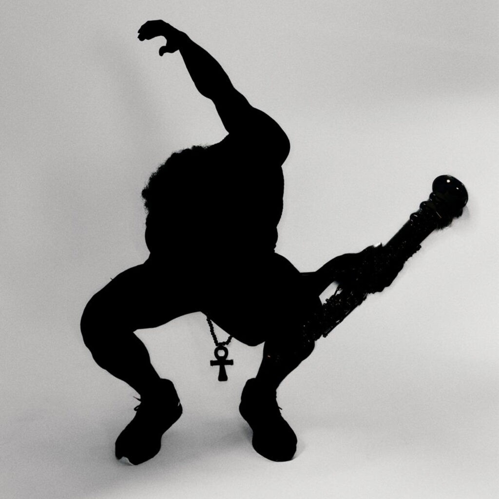La portada del senzill «Jazz Is Just a Game», de Tomoki Sanders, al catàleg de Brownswood