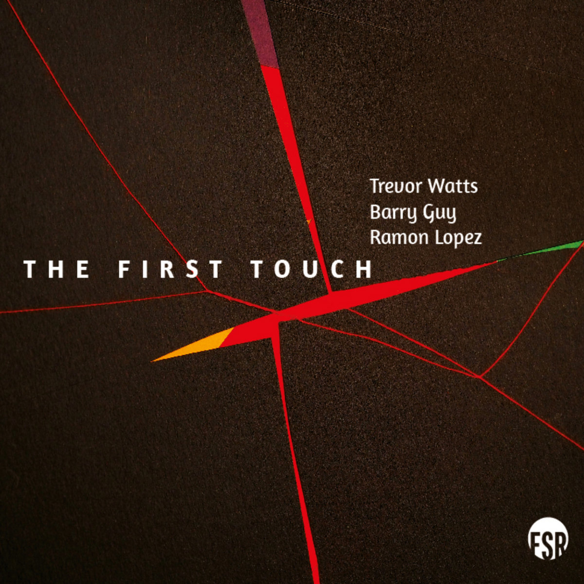 Portada de «The First Touch», de Trevor Watts / Barry Guy / Ramón López