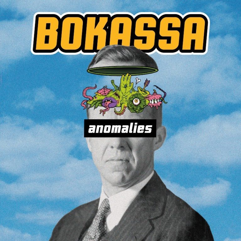 Portada d'«Anomalies», el disc que Bokassa publiquen el 12 de març del 2027 per Kings Of Stonerpunk Records