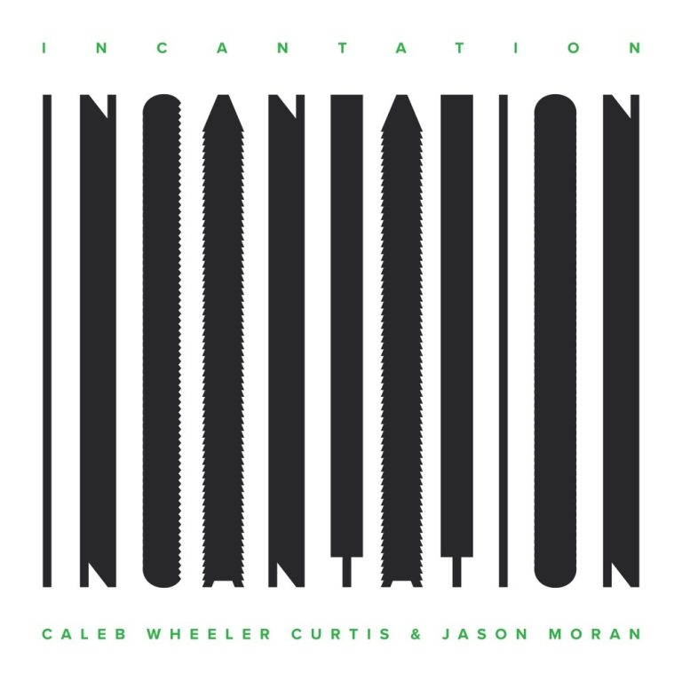 Portada d'«Incantation», el disc a duet de Caleb Wheeler Curtis i Jason Moran que Imani Records publica el 23 d'octubre del 2026