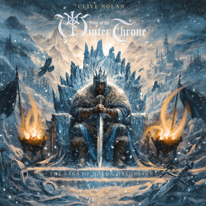 Portada de «Song Of The Winter Throne: The Saga Of Håkon Håkonsson», de Clive Nolan