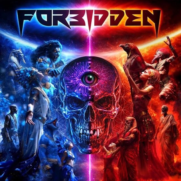Portada del disc homònim de Forbidden, que el segell BLKIIBLK publica el 23 d'octubre del 2026