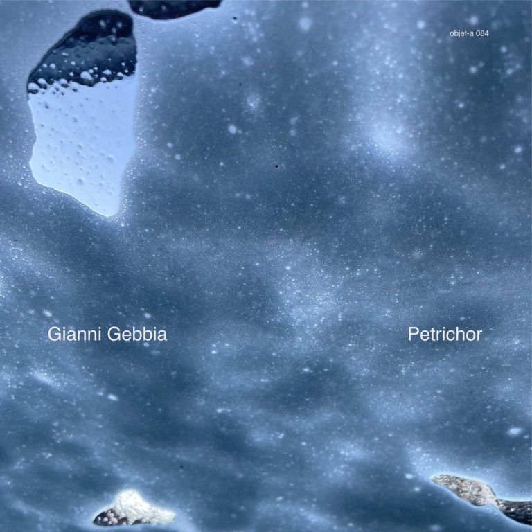 Portada de «Petrichor», de Gianni Gebbia
