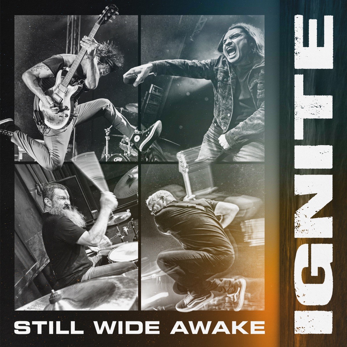 Portada de «Still Wide Awake», el disc d'Ignite que surt el 15 de gener del 2027