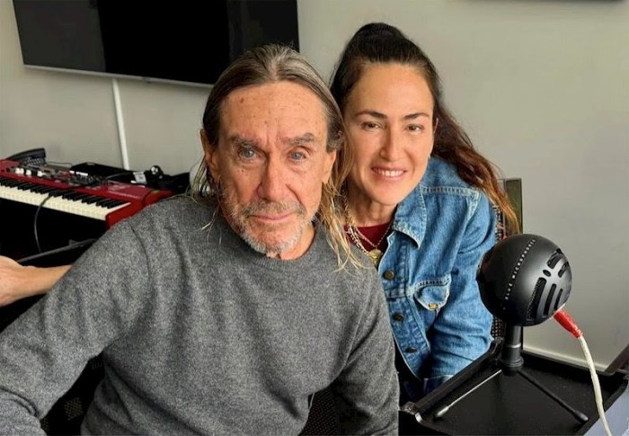 Joan Wasser i Iggy Pop en la imatge de promoció de «Save Me», publicada l'octubre del 2026