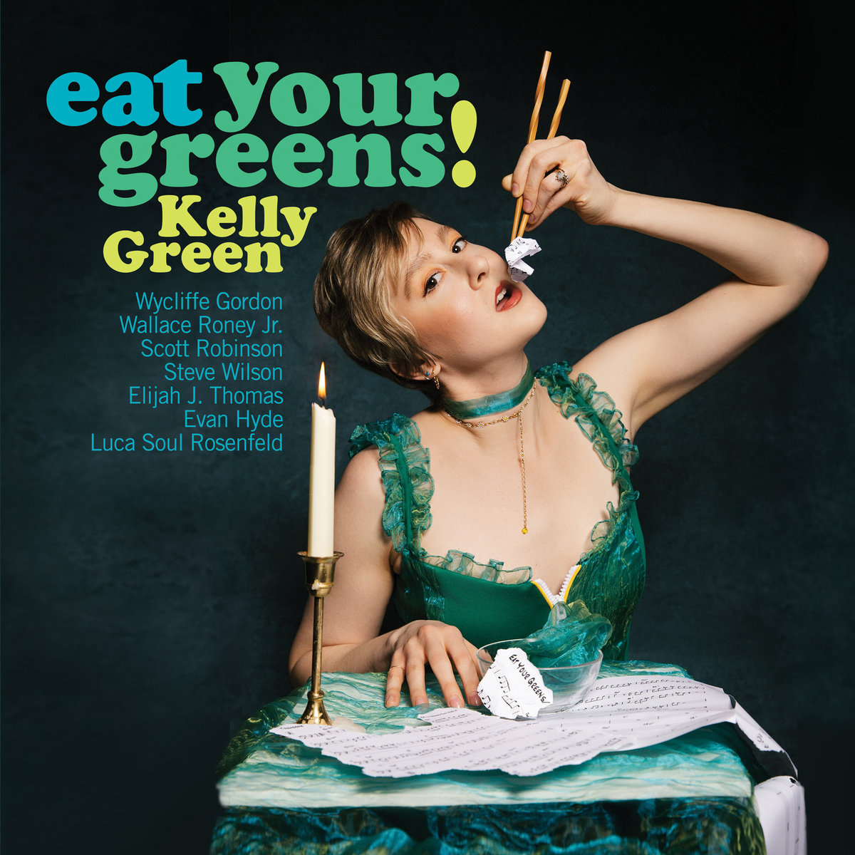 Portada de «Eat Your Greens», de Kelly Green