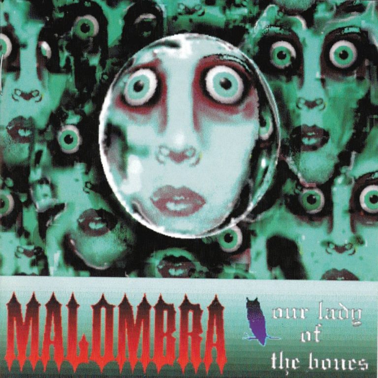 Portada d'«Our Lady of the Bones», de Malombra, el disc que Black Widow Records va editar el 1996 i que ha recuperat en digital l'octubre del 2026