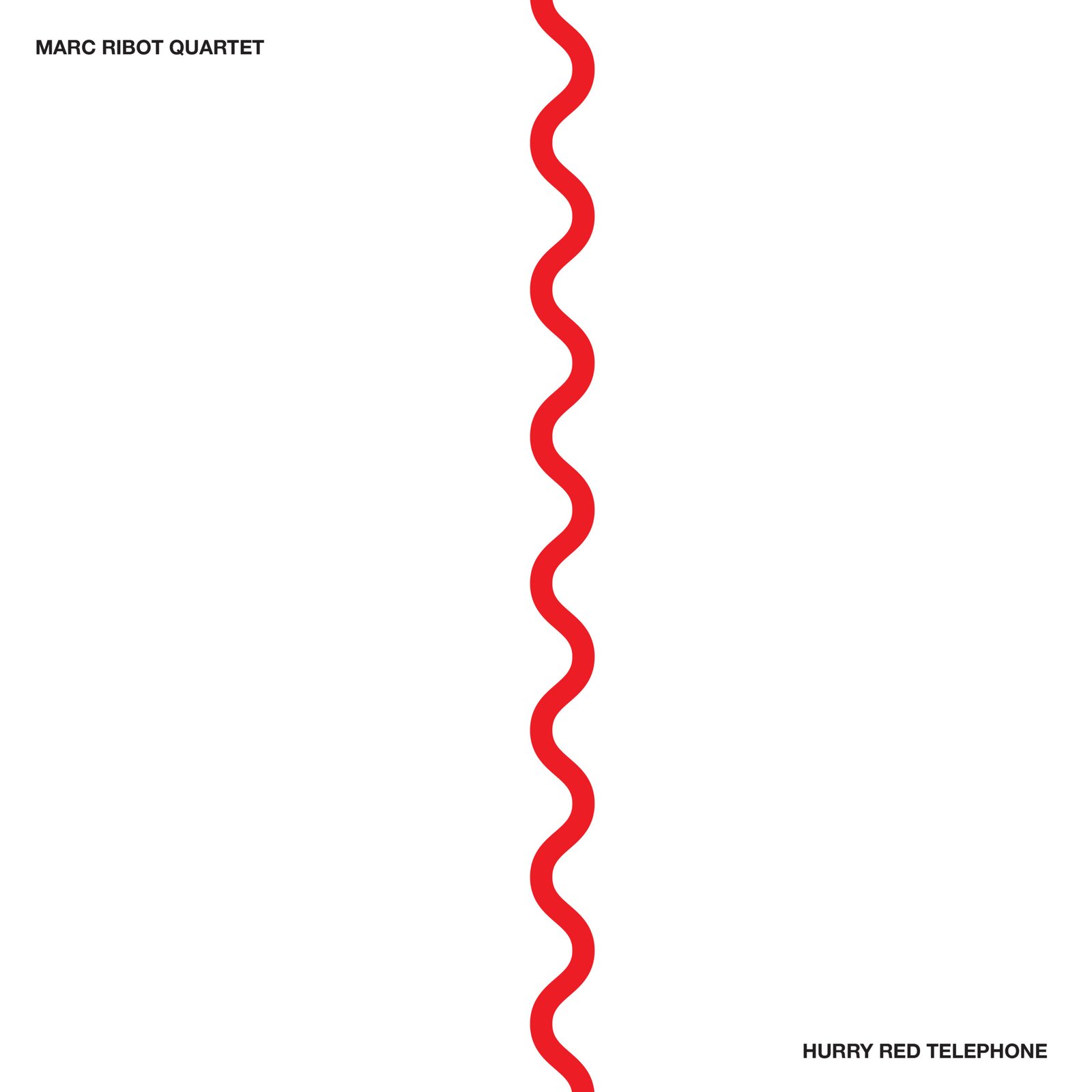 Portada de «Hurry Red Telephone», de Marc Ribot Quartet