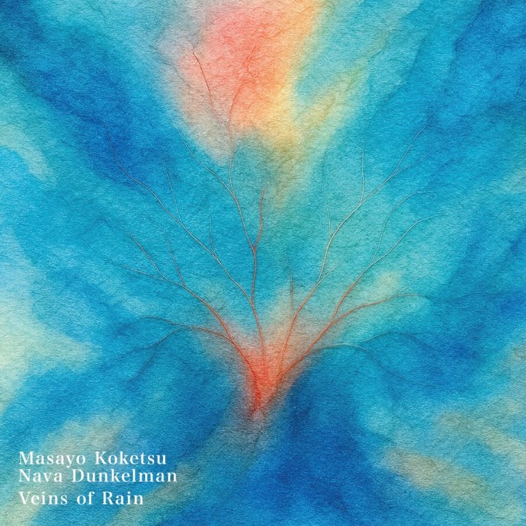 Portada de «Veins of Rain», de Masayo Koketsu & Nava Dunkelman