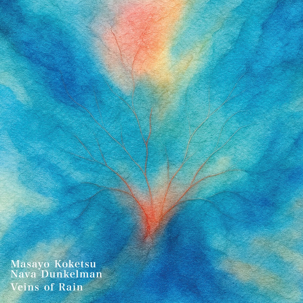 Portada de «Veins of Rain», de Masayo Koketsu & Nava Dunkelman