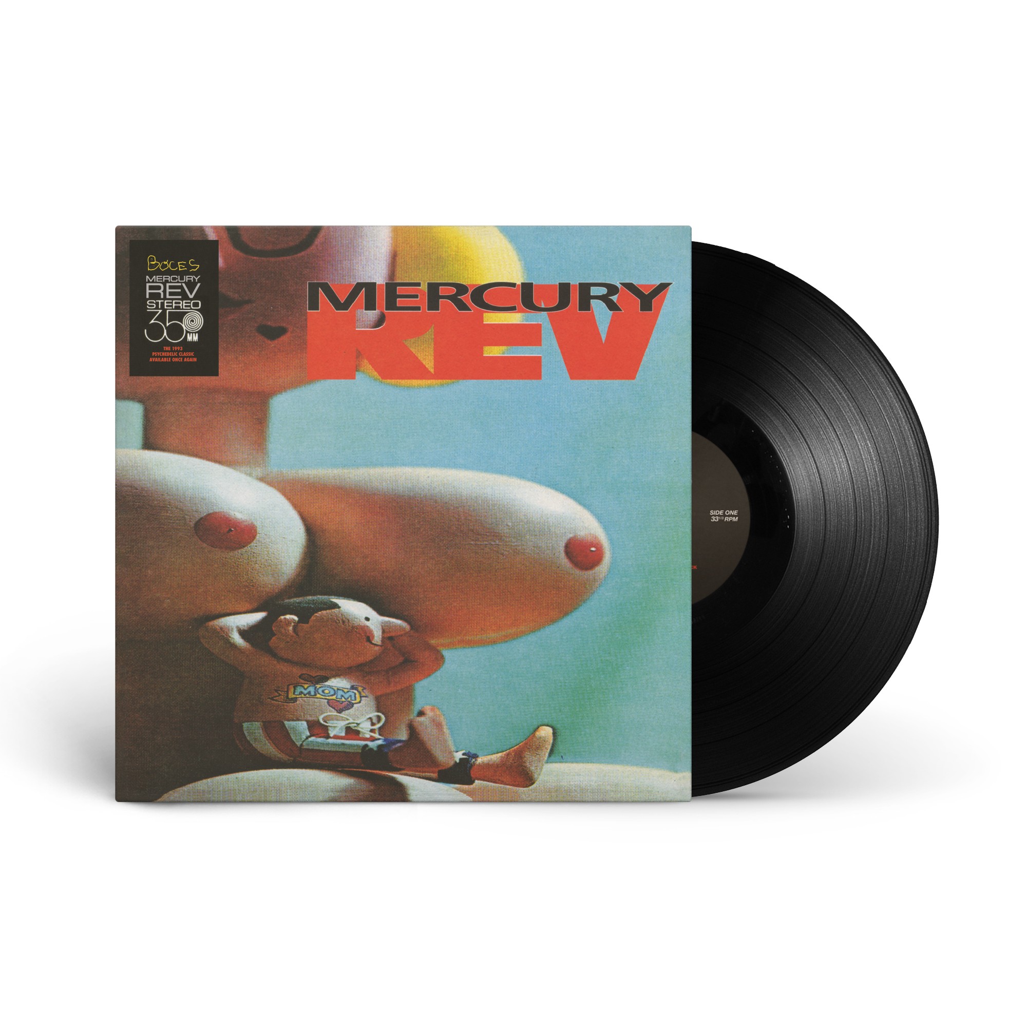 Portada de «Boces», el segon disc de Mercury Rev, publicat el 1993