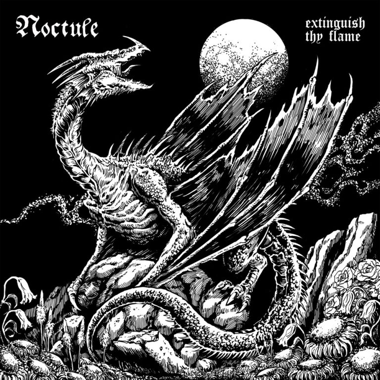 Portada de «Extinguish Thy Flame», de Noctule