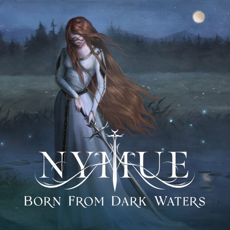 Portada de «Born From Dark Waters», de Nymue