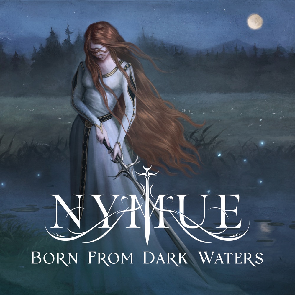 Portada de «Born From Dark Waters», de Nymue