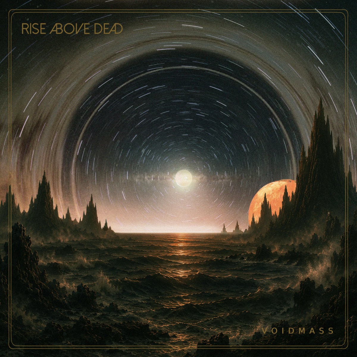 Portada de «Voidmass», el disc de Rise Above Dead que surt el 27 de novembre del 2026 per Argonauta Records