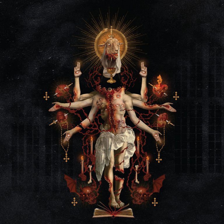 Portada de «Dead Deities», de Satanic Planet