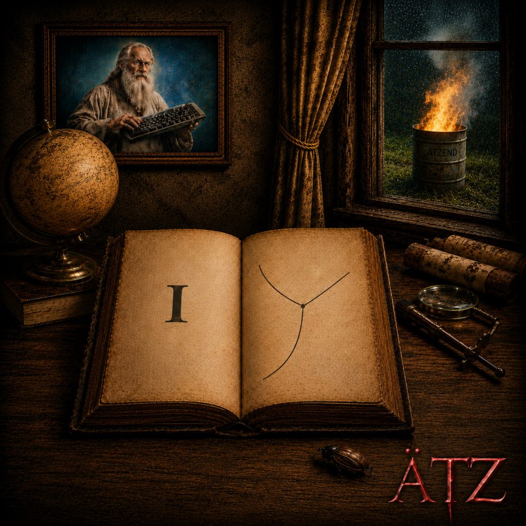 Portada de «LIBRO I: dei deliri e delle profezie», de ÄTZ