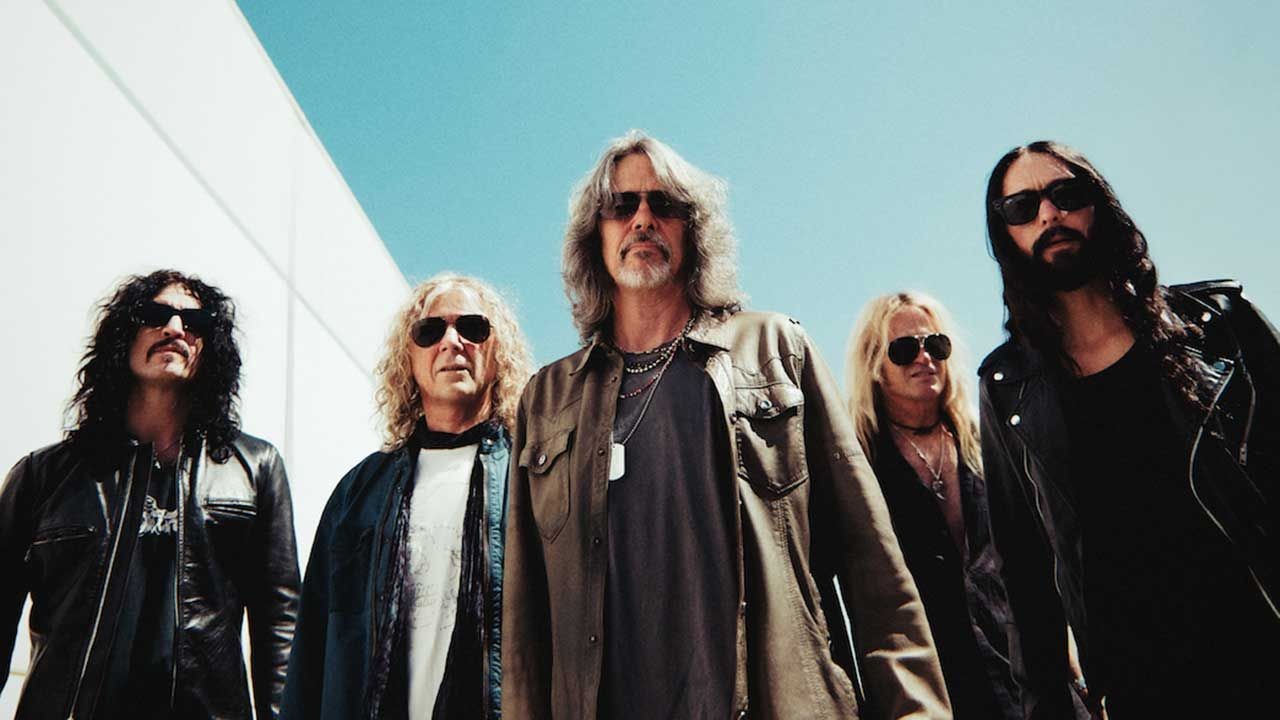 Kelly Hansen, nou cantant dels Dead Daisies, en una fotografia de promoció del grup