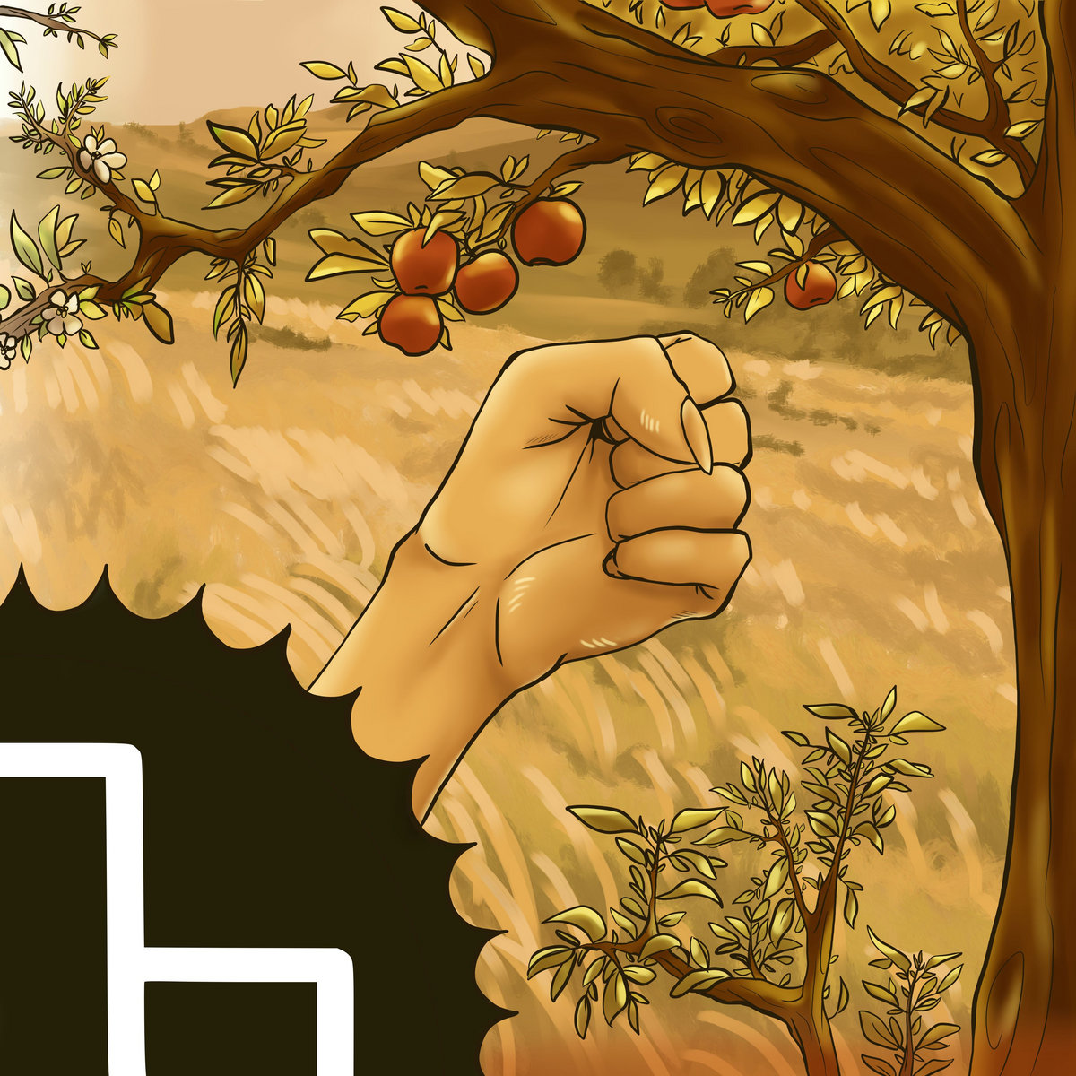Portada de «Sun Burns», d'Unité Douleur