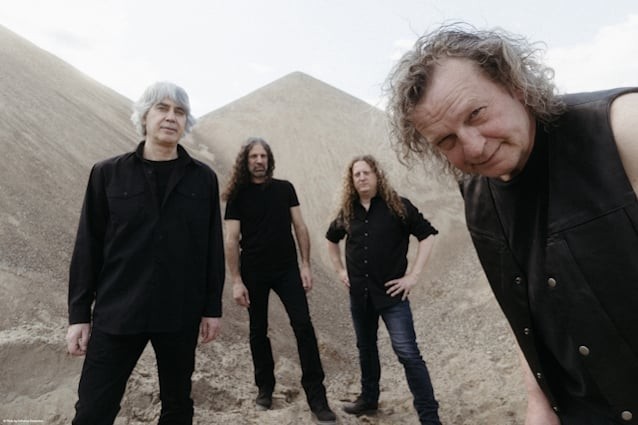 Voivod en una fotografia del 2023, amb la formació que havia de fer la gira nord-americana d'octubre