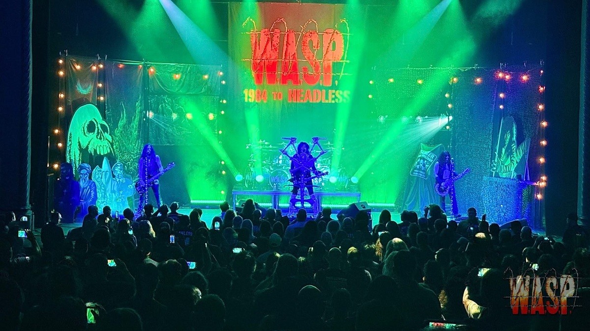 W.A.S.P. en directe en una imatge del 2026