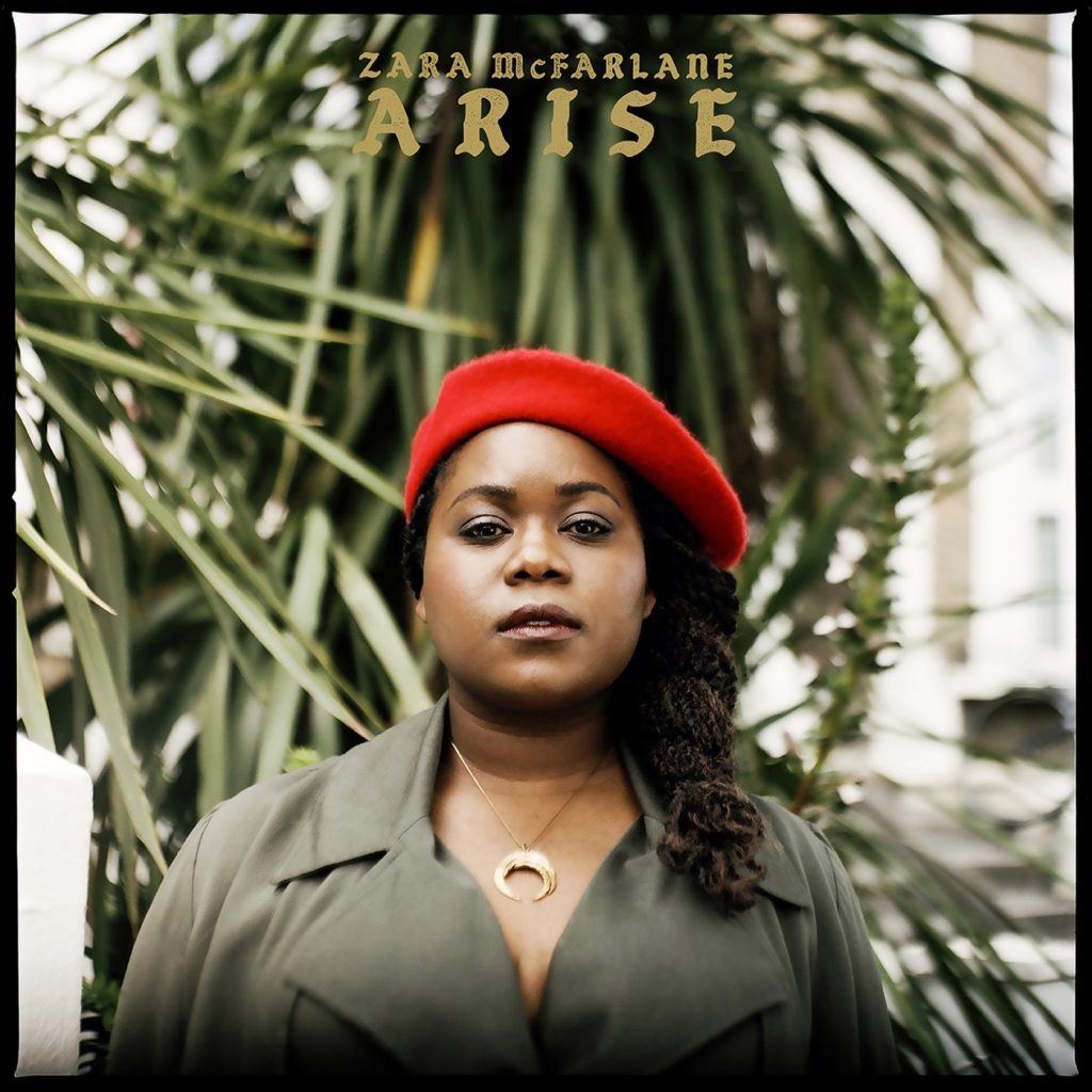 Portada d'«Arise», el disc que Zara McFarlane va publicar per Brownswood Recordings el 2017