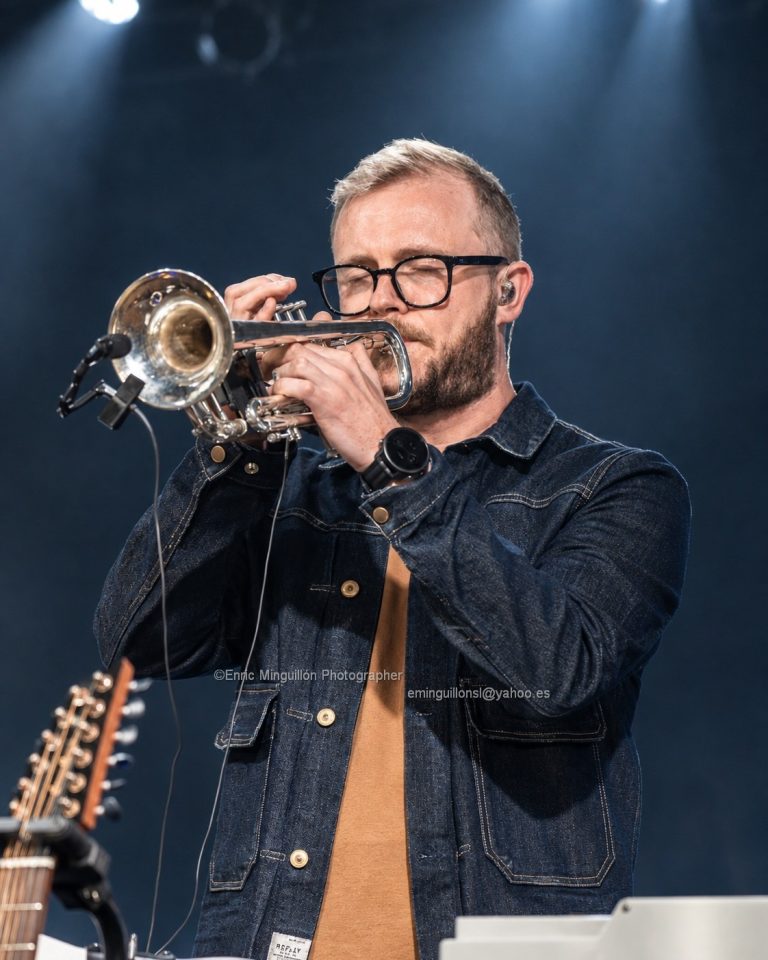 Big Big Train a Razzmatazz 2 (Barcelona): trompetista